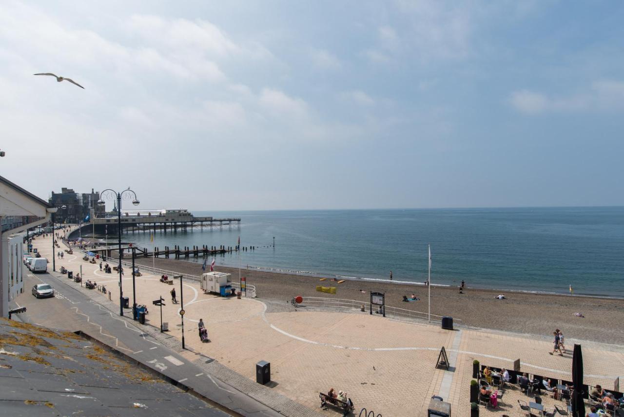 Starling View Boutique Stunning Seafront View Apartment Aberystwyth Esterno foto